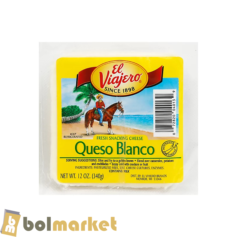 El Viajero - White Cheese - 12 oz (340g)