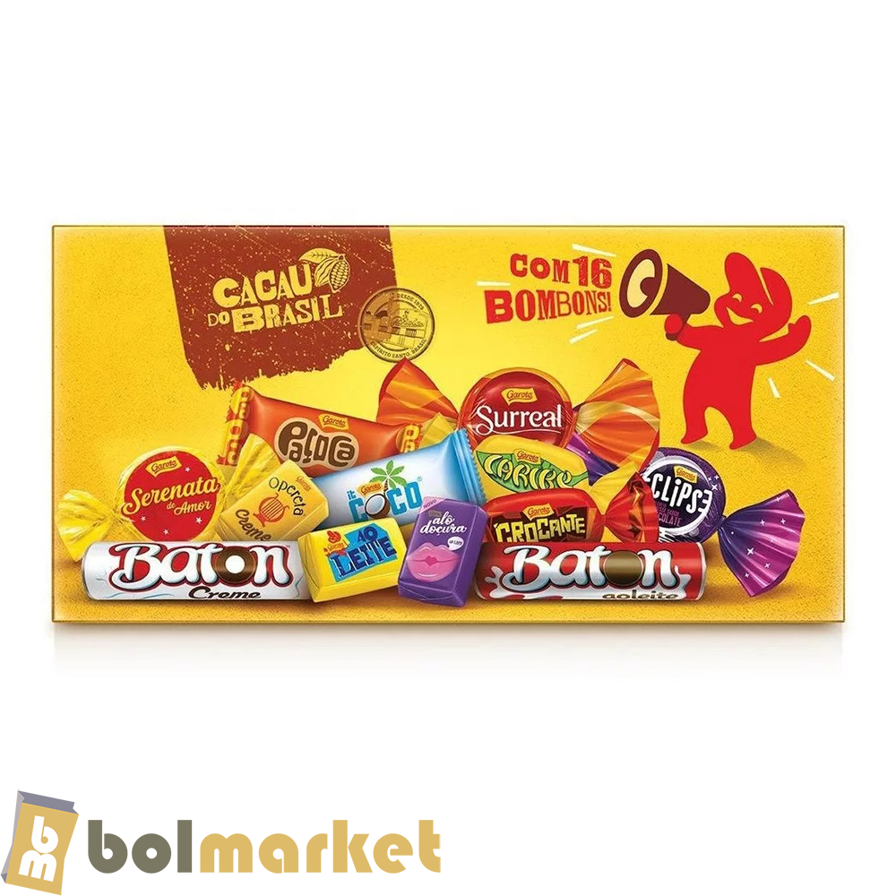 Garoto - Bombones de chocolate Surtidos - 8.8 oz (250g)
