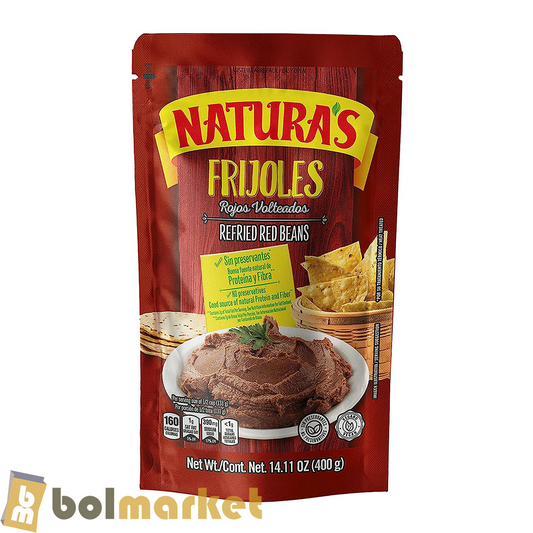 Natura's - Frijoles Rojos Volteados - 14.11 oz (400g)