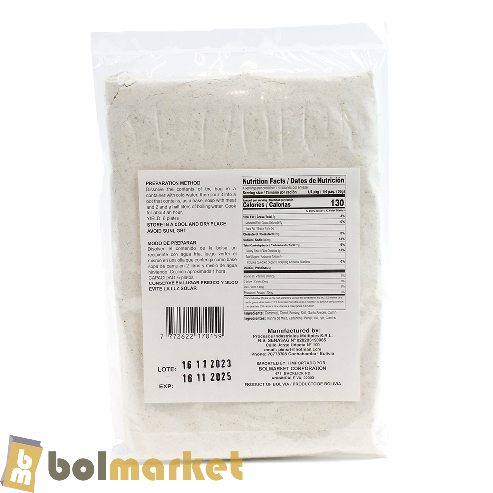PIM - Dehydrated Soup - Lagua de Choclo - 5.29 oz (150g)