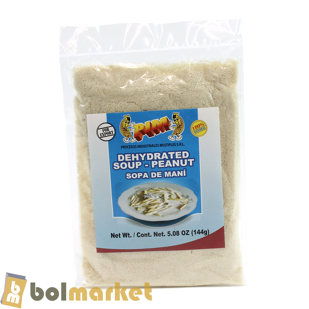 P.I.M. - Sopa Deshidratada - Maní - 5.08 oz (144g)