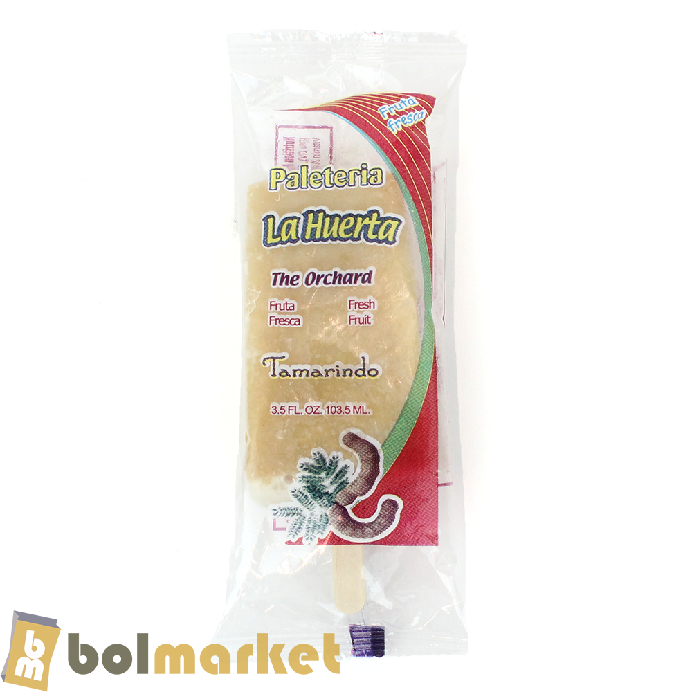 Paletería La Huerta - Paleta de helado - Tamarindo - 3.5 fl oz