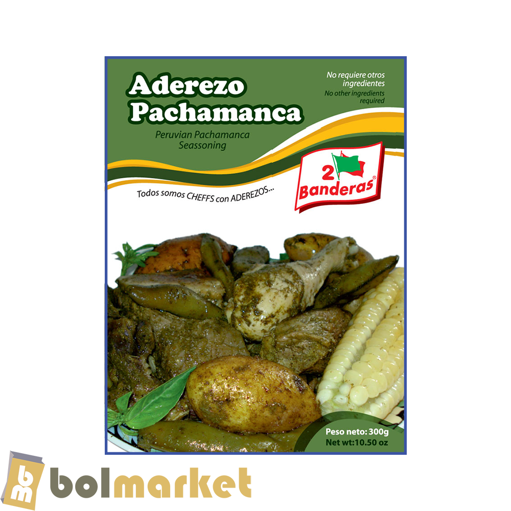 2 Banderas - Aderezo Pachamanca - 10.50 oz (300g)