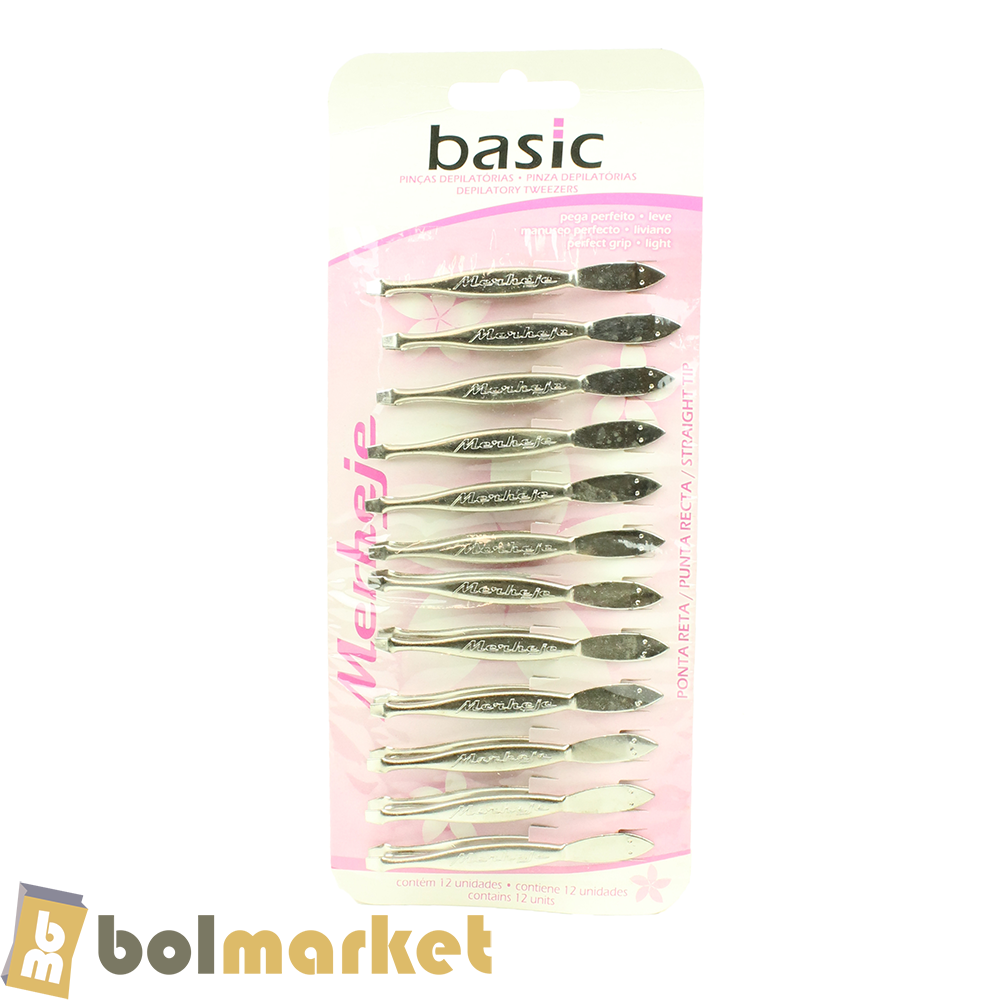 Bolmarket - Pack of Depilatory Tweezers