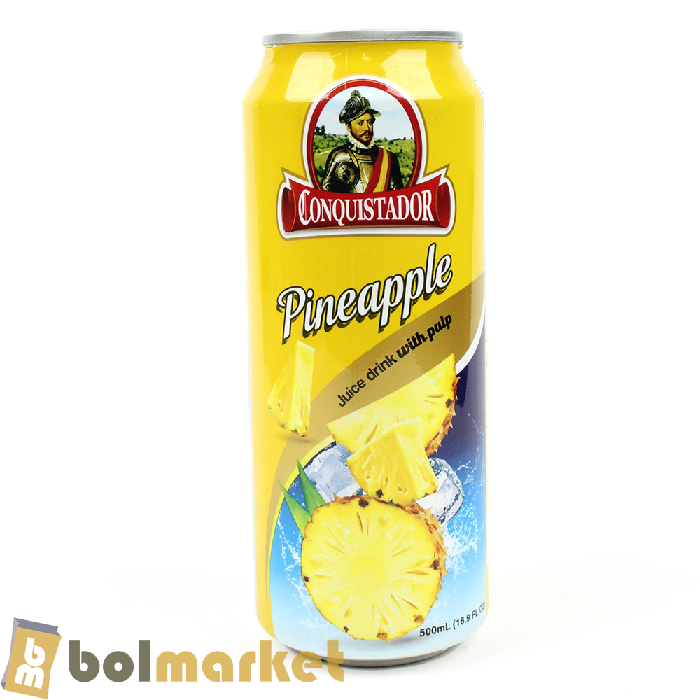 Conquistador - Jugo de Piña - 16.9 fl oz (500mL)