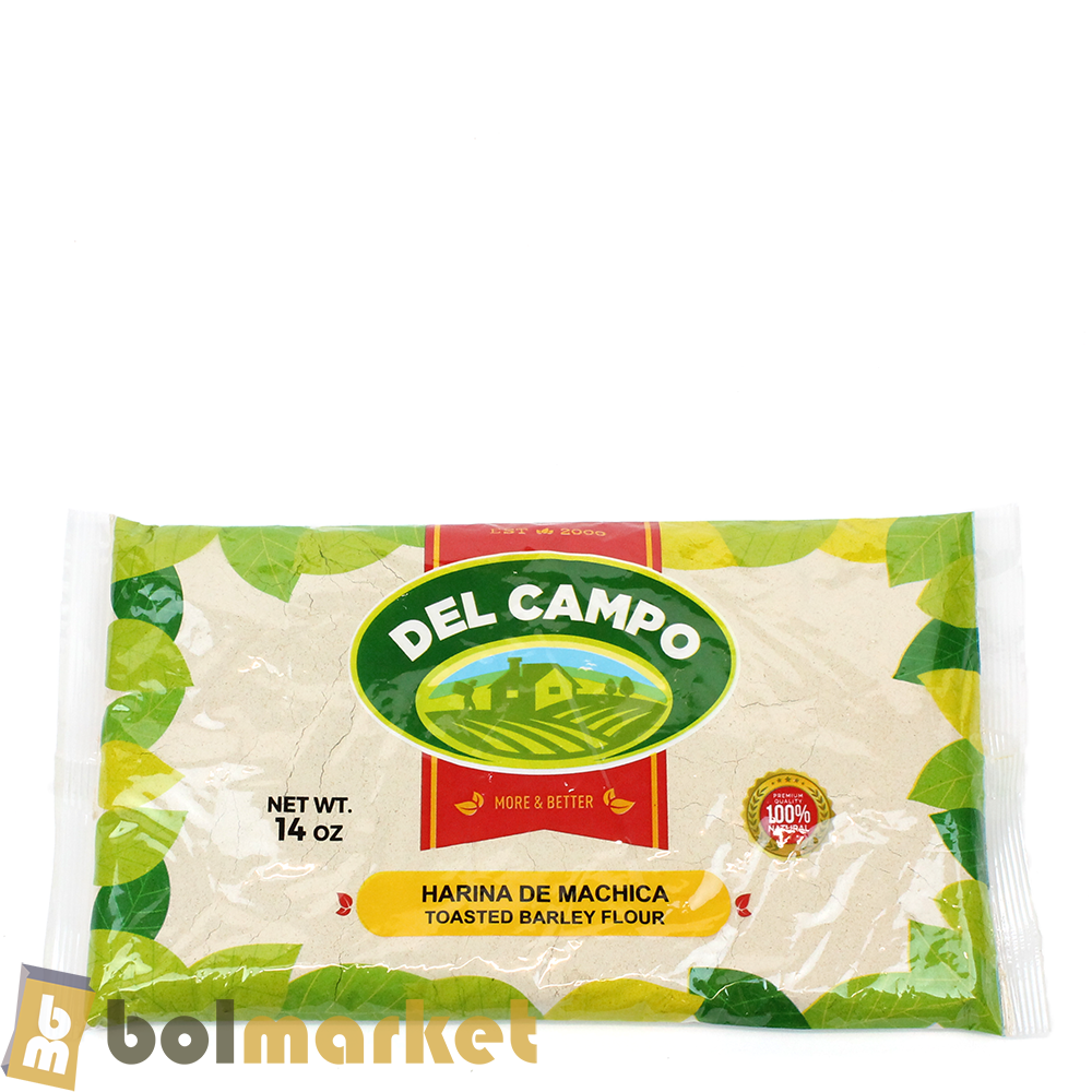 Del Campo - Harina de Machica - Pito de Cebada - 14 oz (396.89g)