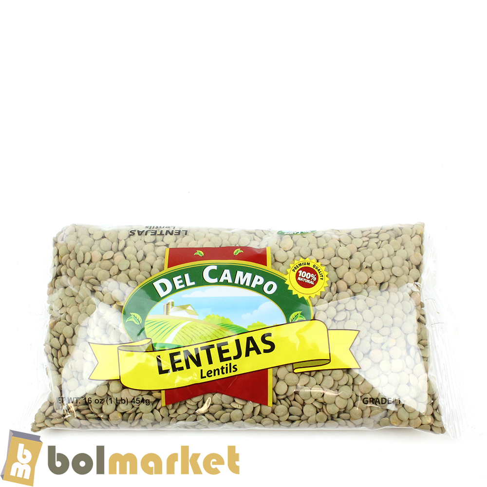 Del Campo - Lentejas - 16 oz (453.59g)