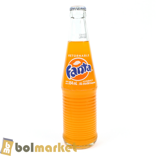 Fanta - Botella de Soda - 12 fl oz (354mL)