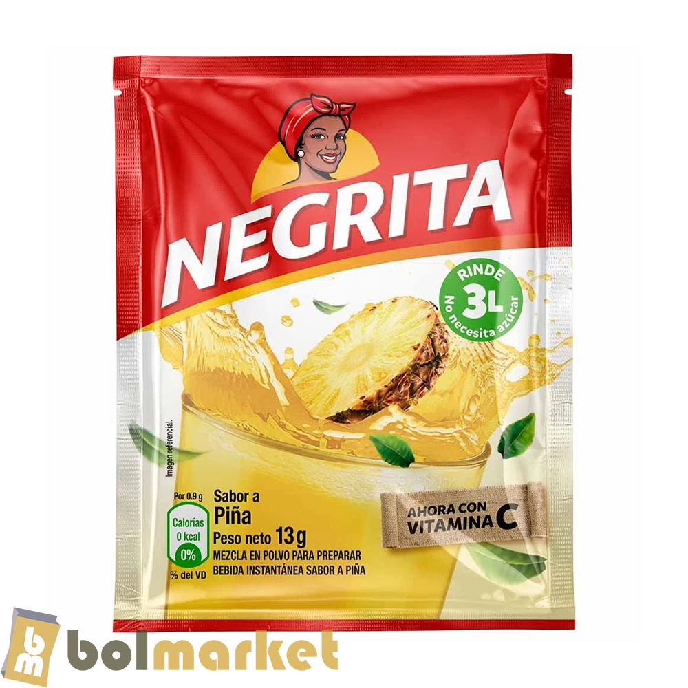 La Negrita - Pineapple Soft Drink - 0.45 oz (13g)