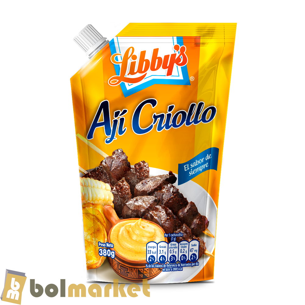 Libby's - Aji Criollo - Salsa Picante a base de Aji - 13.6 oz (380g)