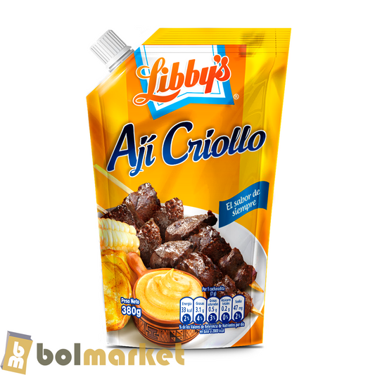 Libby's - Aji Criollo - Salsa Picante a base de Aji - 13.6 oz (380g)