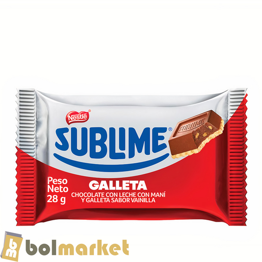 Nestle - Sublime con Galleta - 1 barra - (28g)