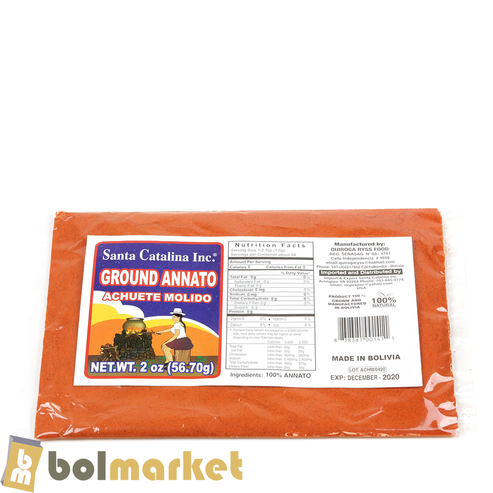 Santa Catalina - Achuete Molido - 2 oz (56.70g)