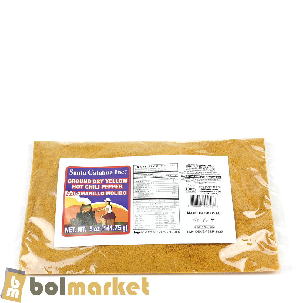 Santa Catalina - Aji Amarillo Molido - 5 oz (141.75g)