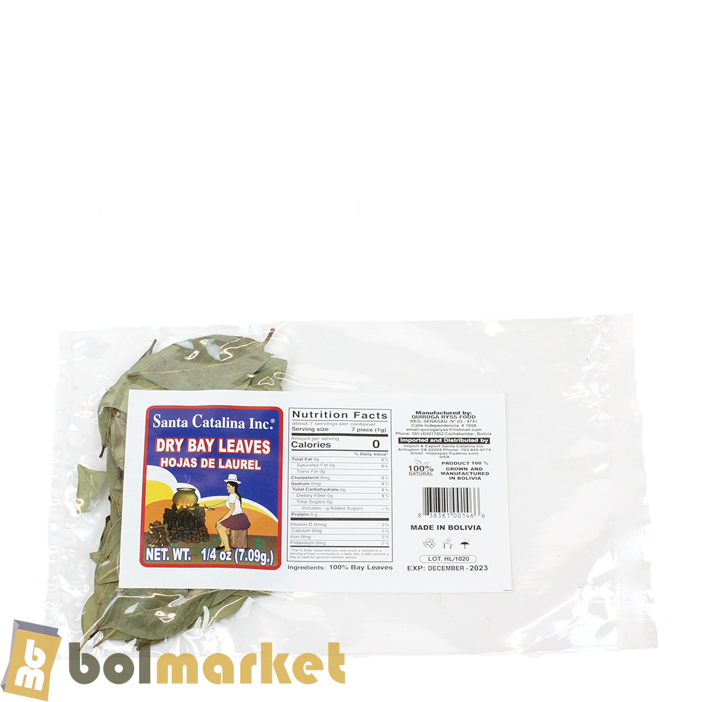 Santa Catalina - Bay Leaves - 0.25 oz (7.09g)