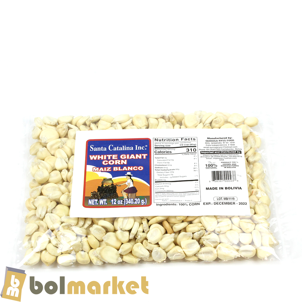Santa Catalina - Maiz Blanco - 12 oz (340.20g)