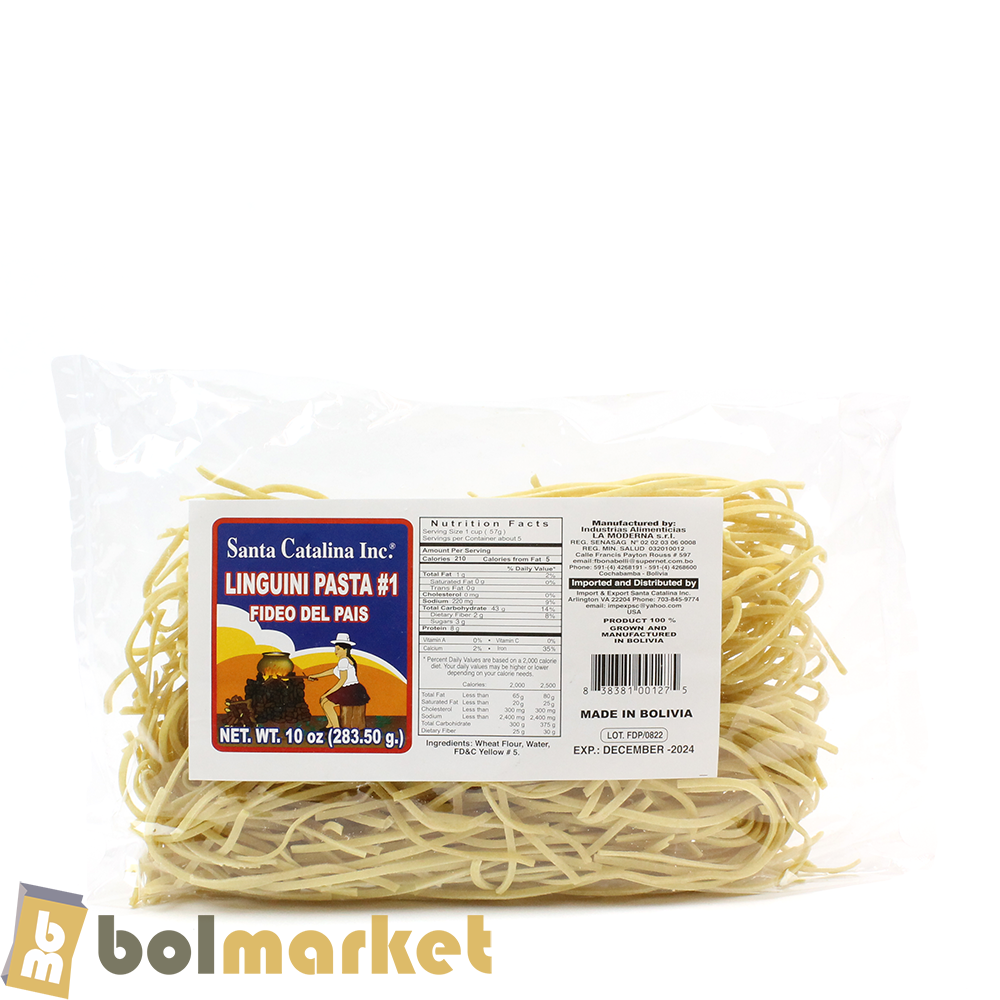 Santa Catalina - Pasta Boliviana - Fideo del Pais - 10 oz (283.50g)