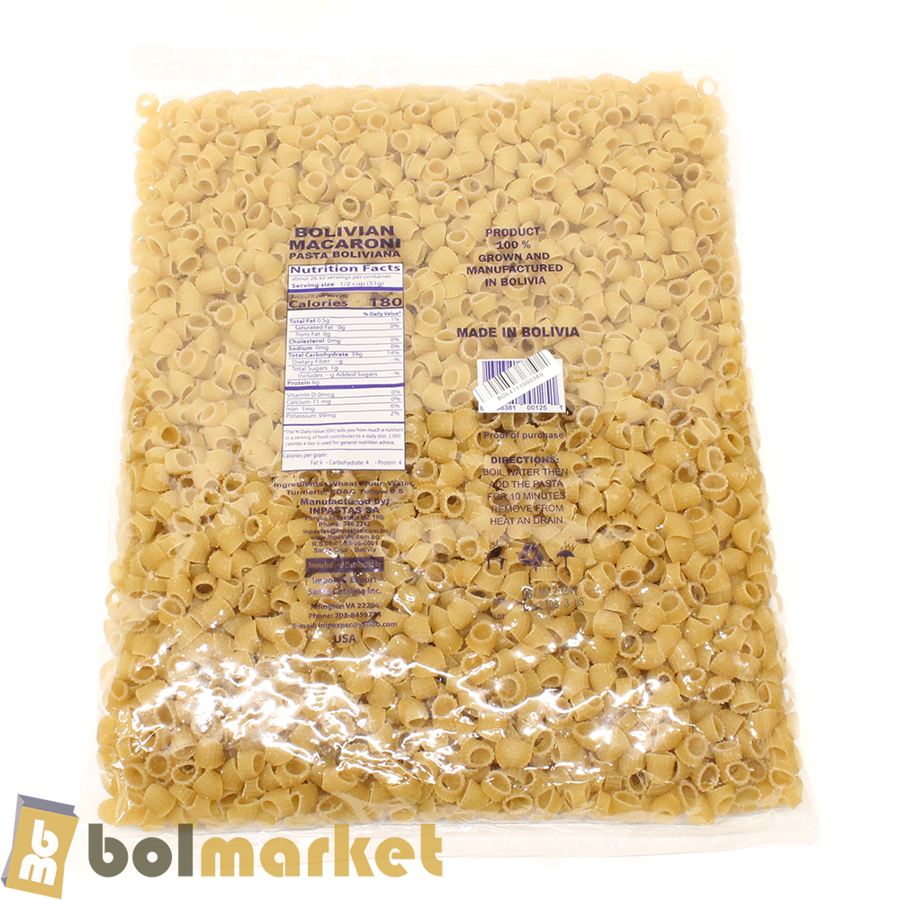 Santa Catalina - Bolivian Pasta - Macarron Anillito # 23 - 48oz (1360.80g)