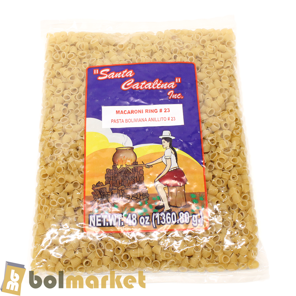 Santa Catalina - Bolivian Pasta - Macarron Anillito # 23 - 48oz (1360.80g)