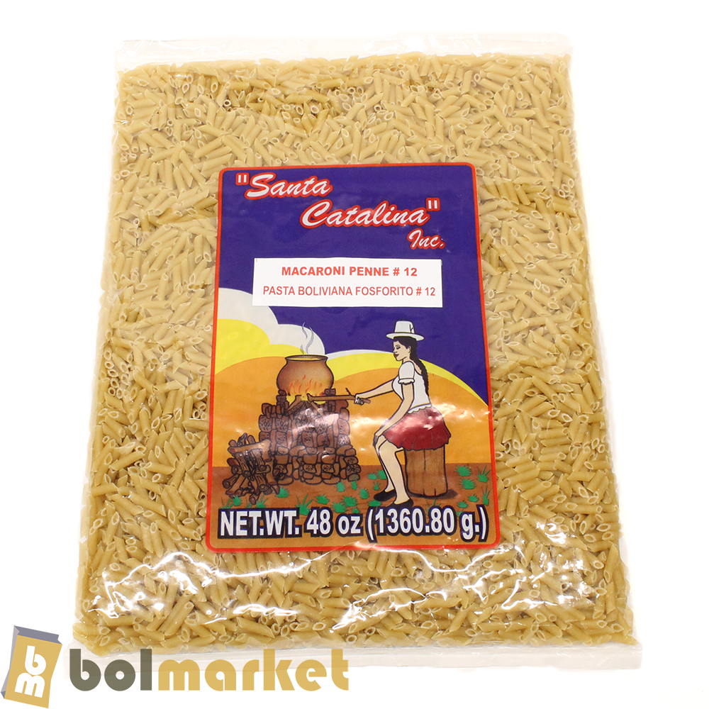 Santa Catalina - Bolivian Pasta - Macarron Fosforito # 12 - 48oz (1360.80g)