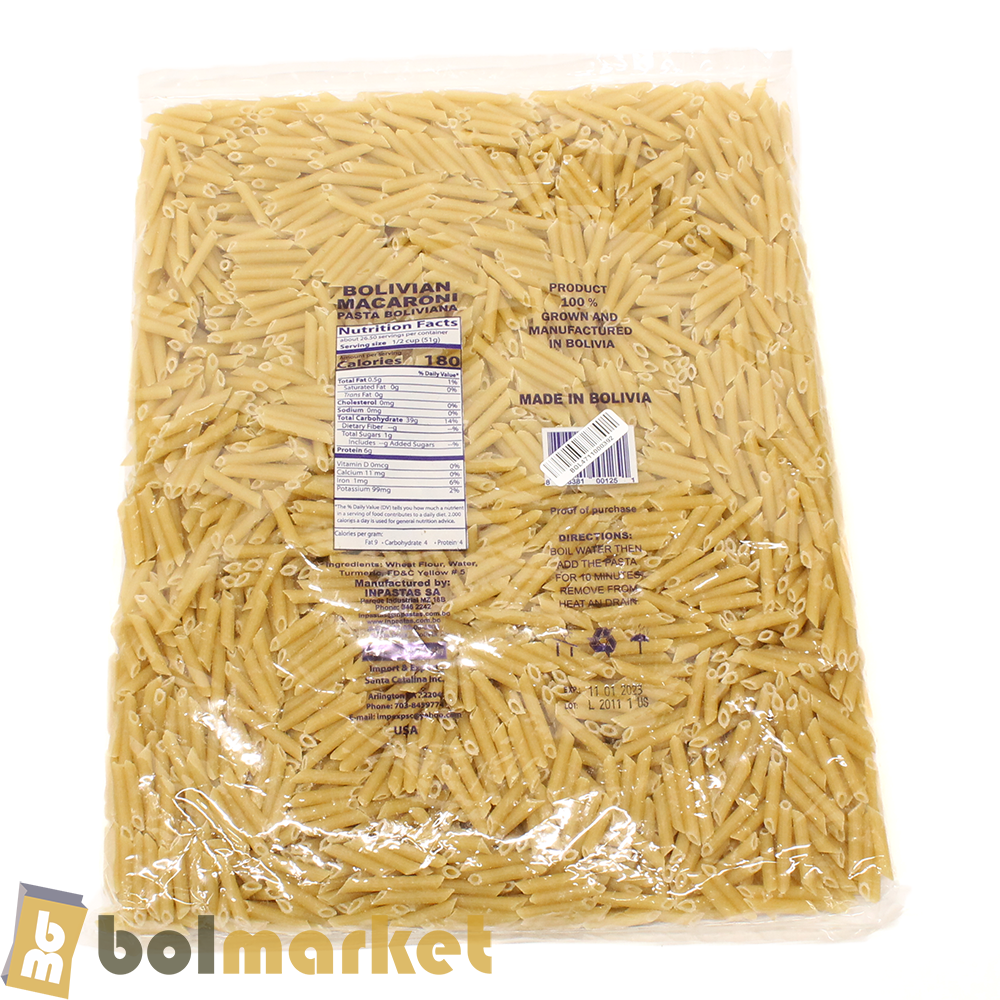 Santa Catalina - Bolivian Pasta - Macarron Fosforito # 5 - 48oz (1360.80g)