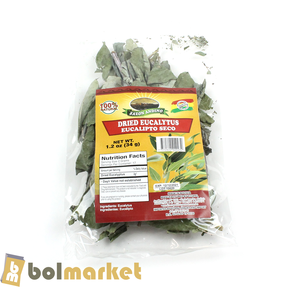 Sazon Andino - Eucalipto Seco - 1.2 oz (34g)