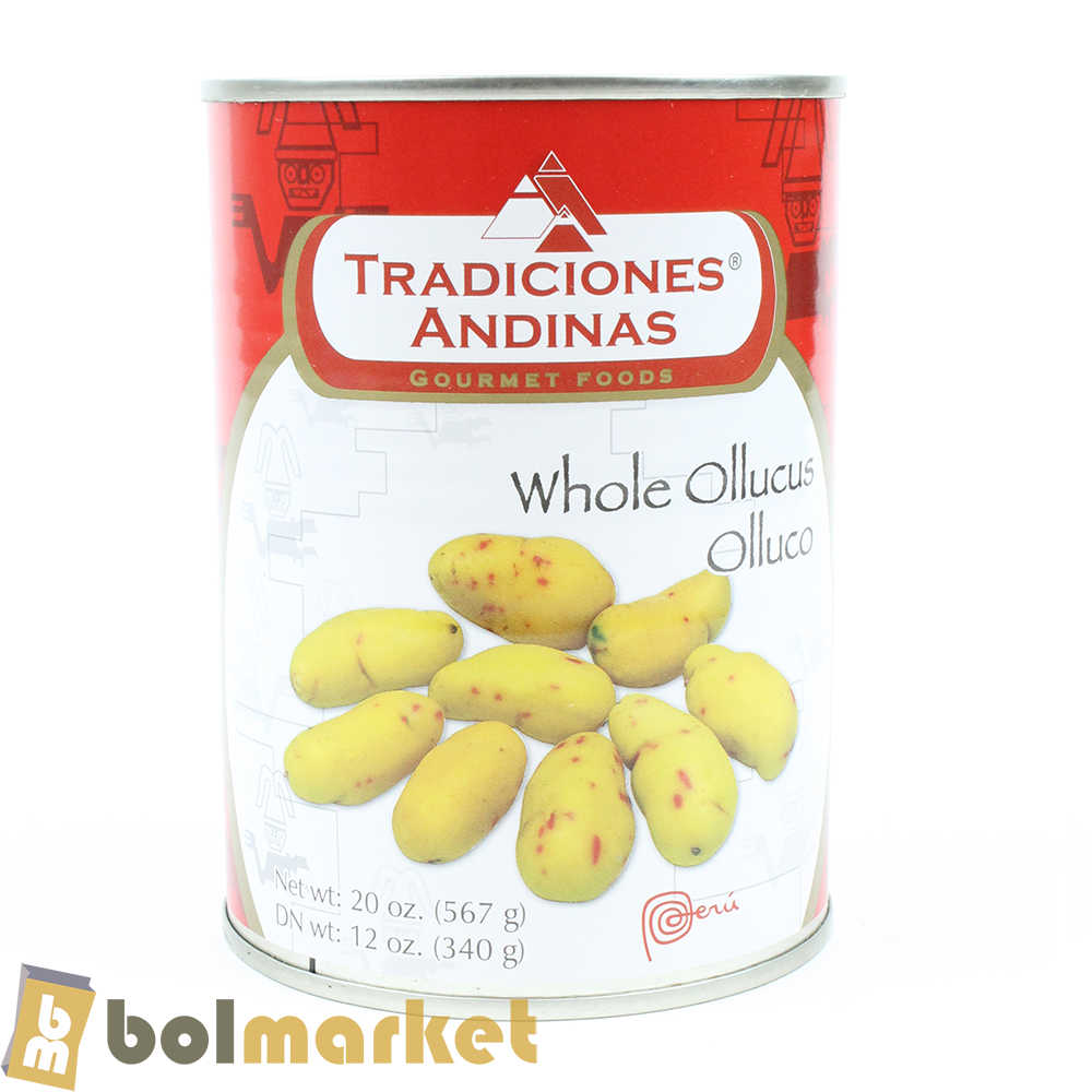 Andean Traditions - Whole Olluco in Brine - 20 oz (567g)