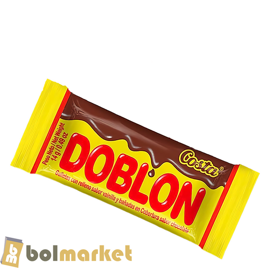 Costa - Doblon - Galleta Recubierta de Chocolate - 1 pza. - 0.50 oz (16g)