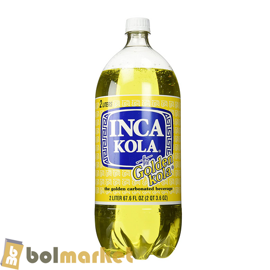Inca Kola - Botella de Soda - 67.6 fl oz (2 Litros)