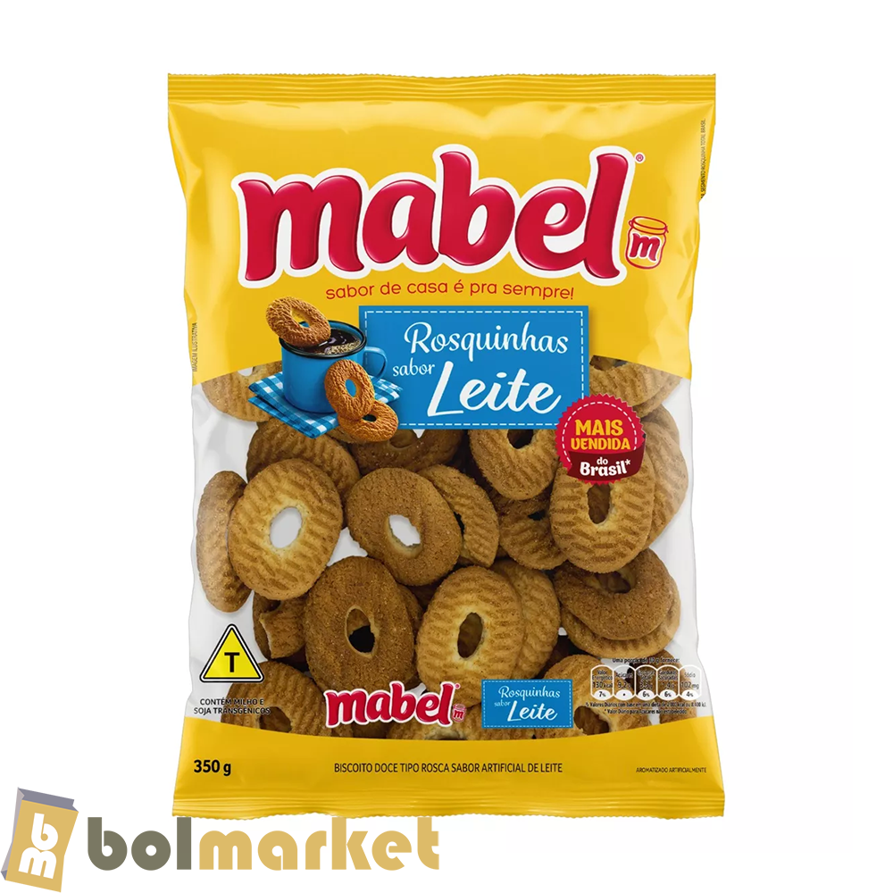 Mabel - Rosquitas con sabor a Leche - 12.35 oz (350g)