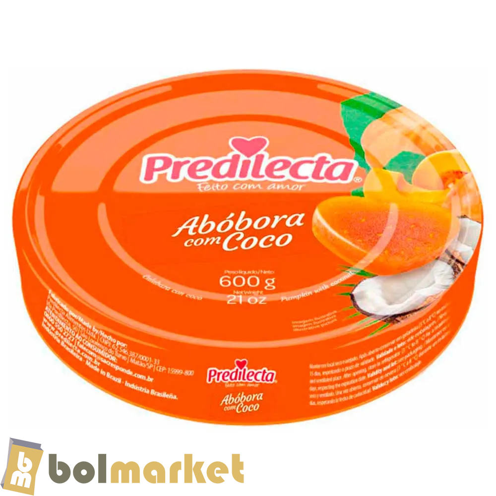 Predilecta - Dulce de Calabaza con Coco - 21 oz (600g)