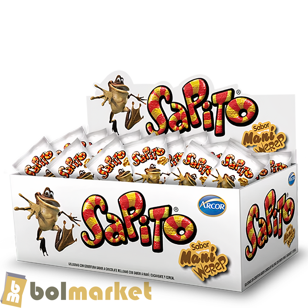 Arcor - Chocolate Sapito - Box of 20 pcs - 6.34 oz (180g)