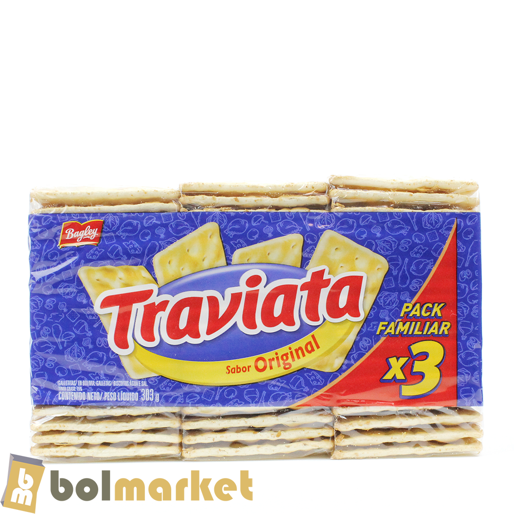 Bagley - Traviata Cookies - 3 Pack - 10.7 oz (303g)