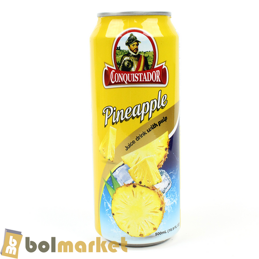 Conquistador - Pineapple Juice - 16.9 fl oz (500mL)