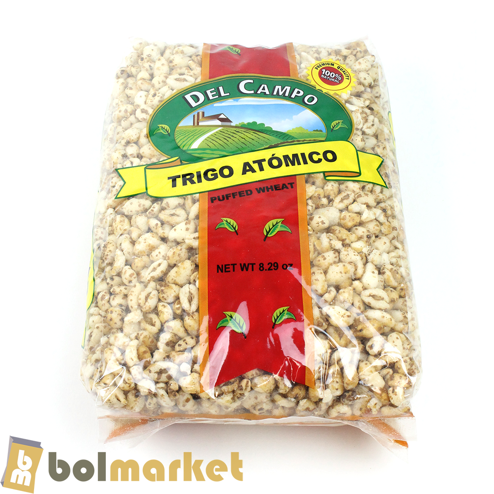 Del Campo - Trigo Atomico - Cereal de Trigo Dulce - 8.29 oz (235.01g)