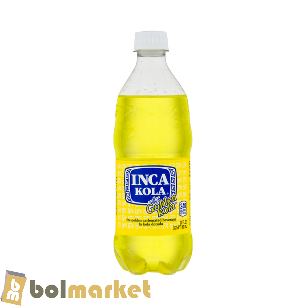 Inca Kola - Botella de Soda - 20 fl oz (591mL)