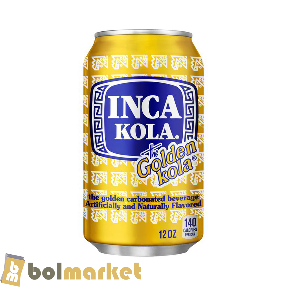 Inca Kola - Soda Can - 12 fl oz (355mL) – Bolmarket