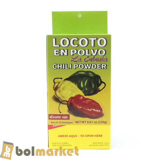 La Colonia - Locoto en Polvo - Box of 25 sachets - 8.81 oz (250g)