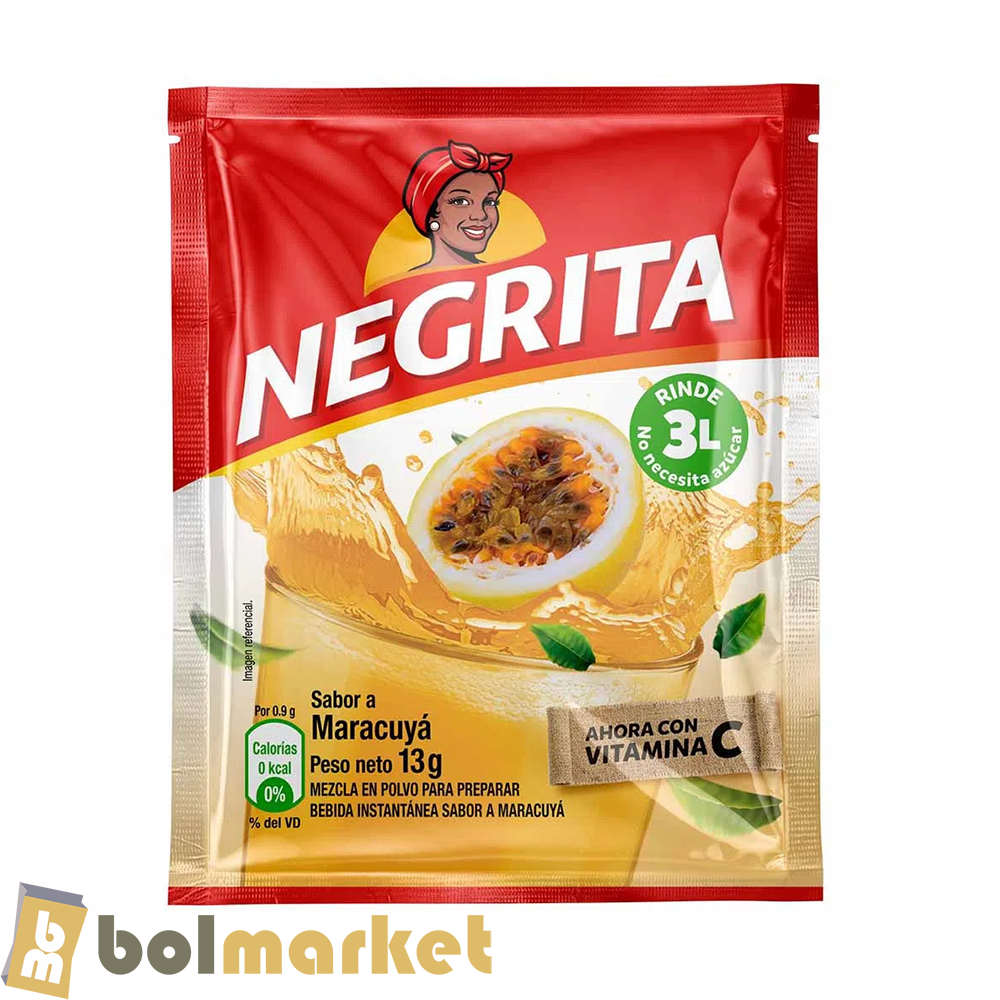 La Negrita - Refresco Maracuya - 0.45 oz (13g)
