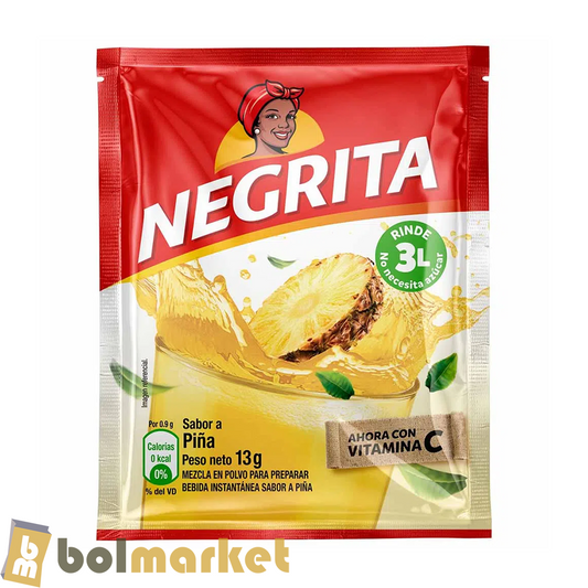 La Negrita - Pineapple Soft Drink - 0.45 oz (13g)