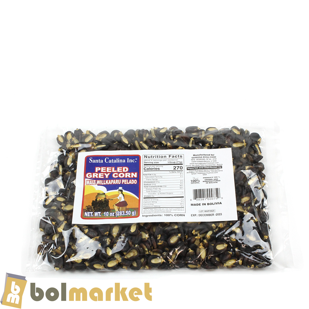 Santa Catalina - Peeled Willkaparu Corn - 10 oz (283.50g)