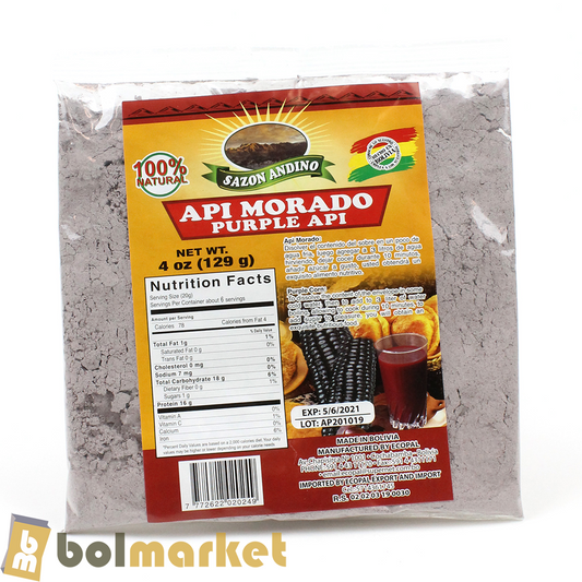 Sazon Andino - Api Morado - 4 oz (129g)