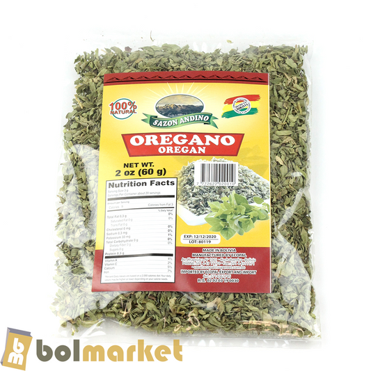 Andean Seasoning - Oregano - 2 oz (60g)