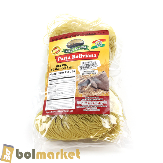 Sazon Andino - Pasta Boliviana - Cabello de Angel - 10 oz (283g)