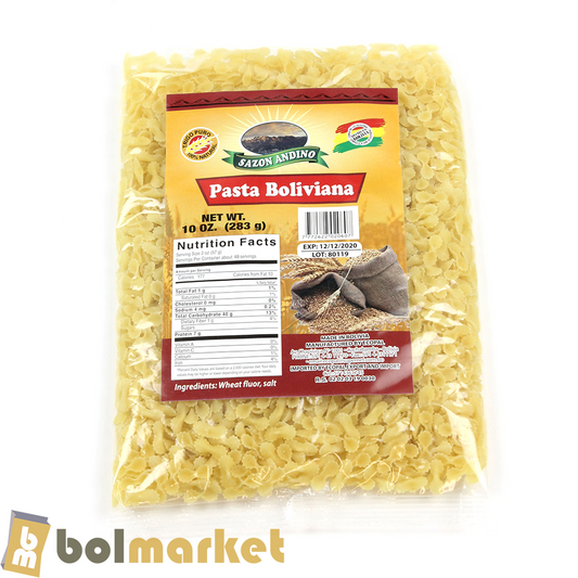 Sazon Andino - Pasta Boliviana - Corbatita Laminada - 10 oz (283g)
