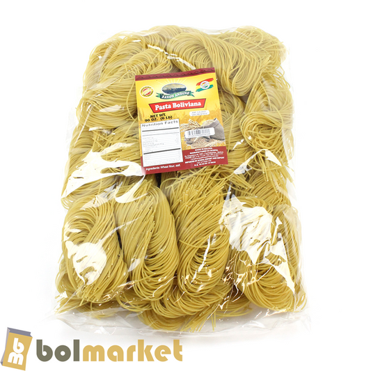 Sazon Andino - Pasta Boliviana - Espaguetti - 96 oz (6 lbs)