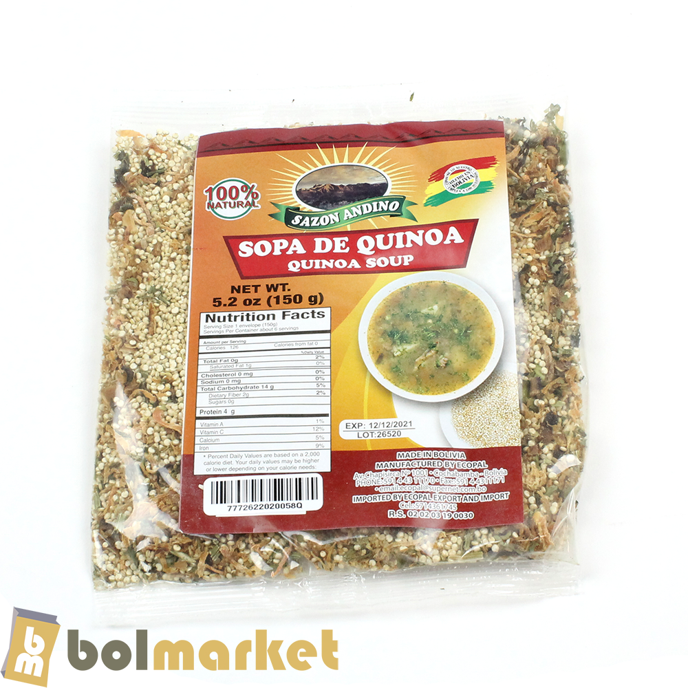 Sazon Andino - Quinoa Soup - 5.2 oz (150g)
