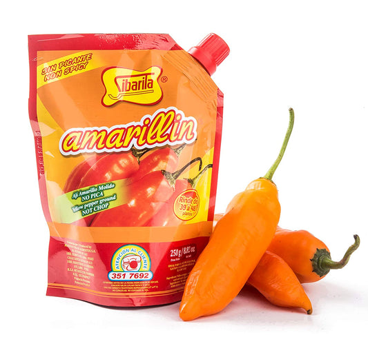 Sibarita - Amarillin - Aji Amarillo Molido No Spicy - 8.82 oz (250g)
