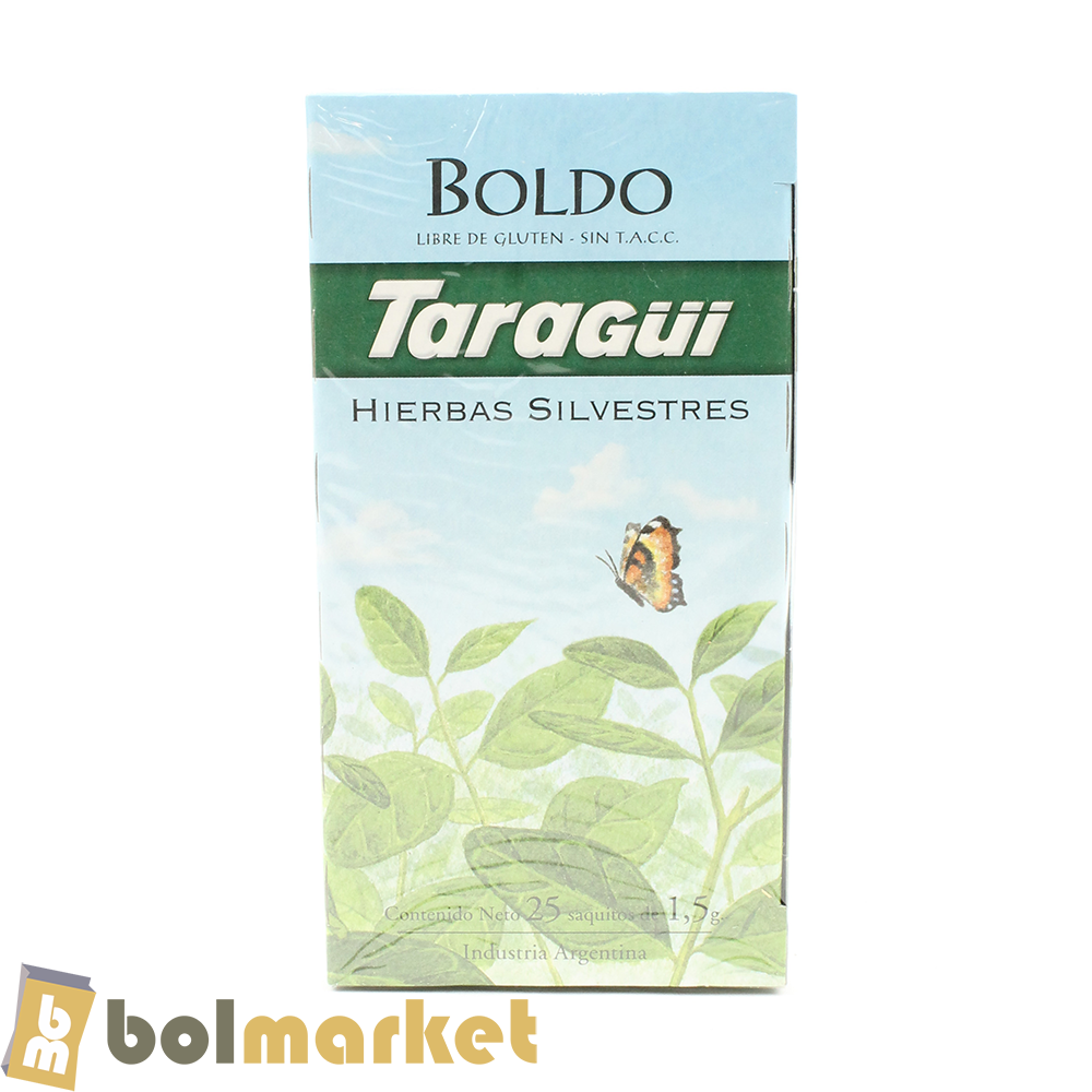 Taragui - Boldo - Caja de 25 saquitos