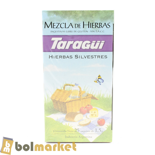Taragui - Mezcla de Hierbas Digestivas - Caja de 25 saquitos